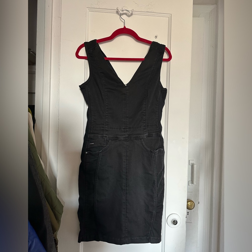 G-star RAW black denim dress 💫